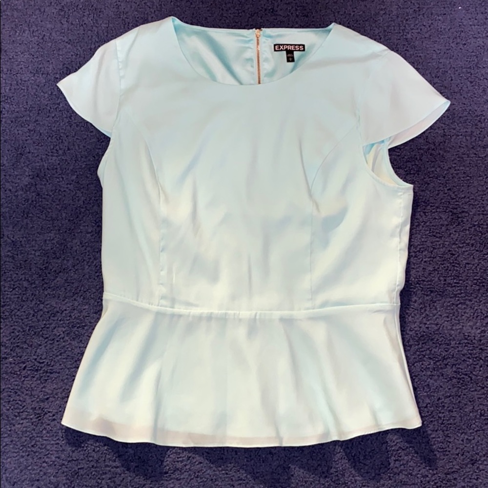 EXPRESS peplum shirt